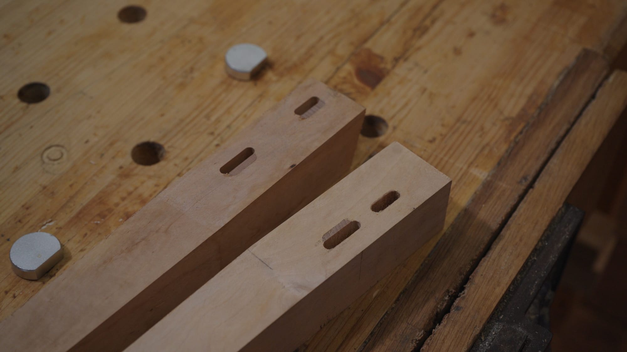 Two days of getting every mortise wrong