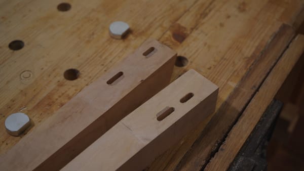 Two days of getting every mortise wrong